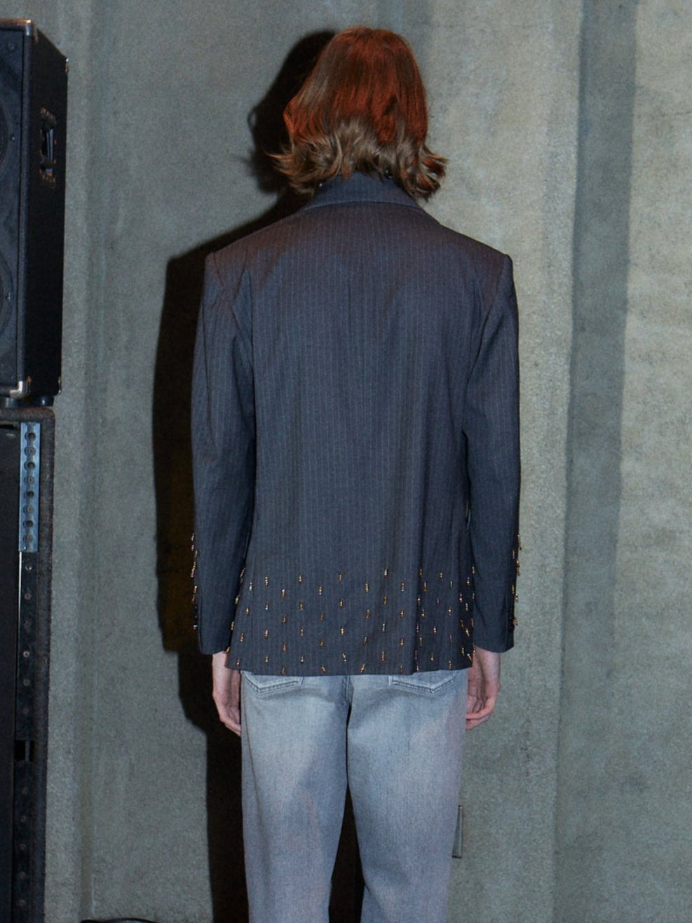 BEADED TAILORED JACKET