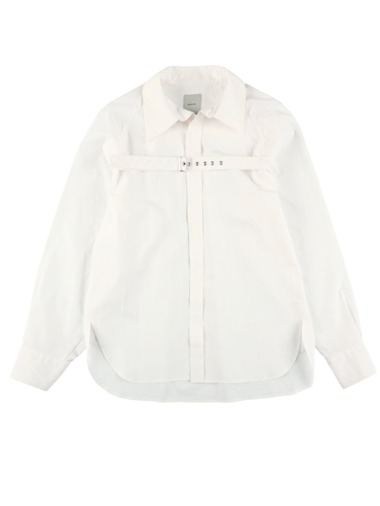 HARNESS DETAIL SHIRT【WHITE】