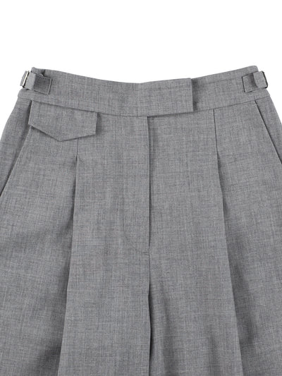 【PRE ORDER 2BUY 10%OFF】RAW CUT WIDE PANTS 【GRAY】