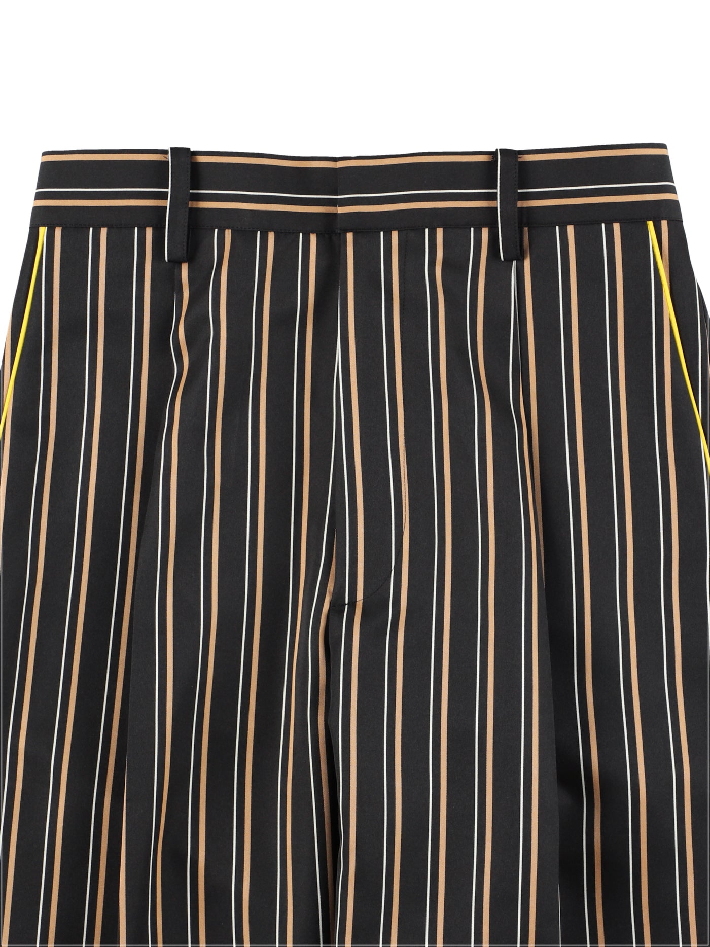 【PRE ORDER 2BUY 10%OFF】PINSTRIPE PAJAMA PANTS【BLACK×YELLOW】