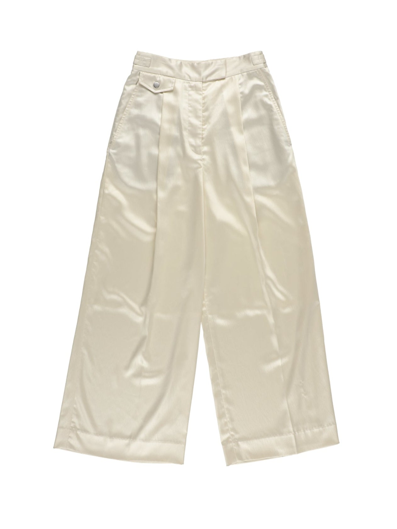 【PRE ORDER 2BUY 10%OFF】SATIN WIDE GURKHA PANTS