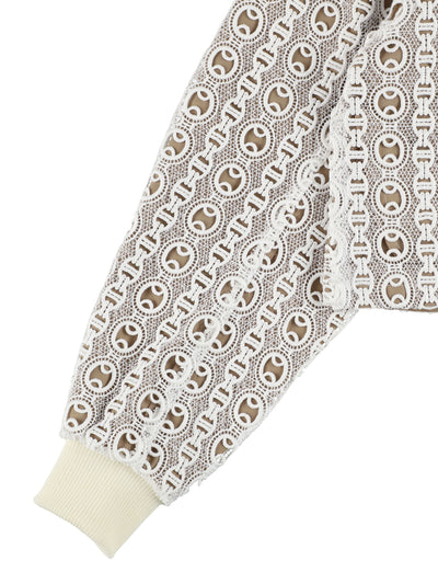 【PRE ORDER 2BUY 10%OFF】DOUBLE BELT LACE MA-1【WHITE】